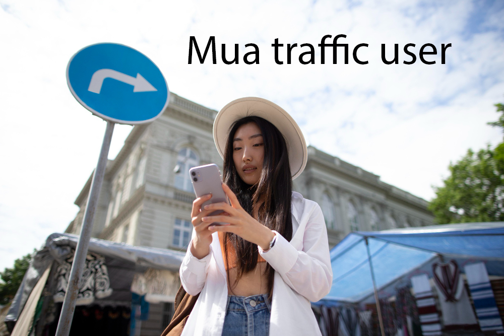 Mua traffic user