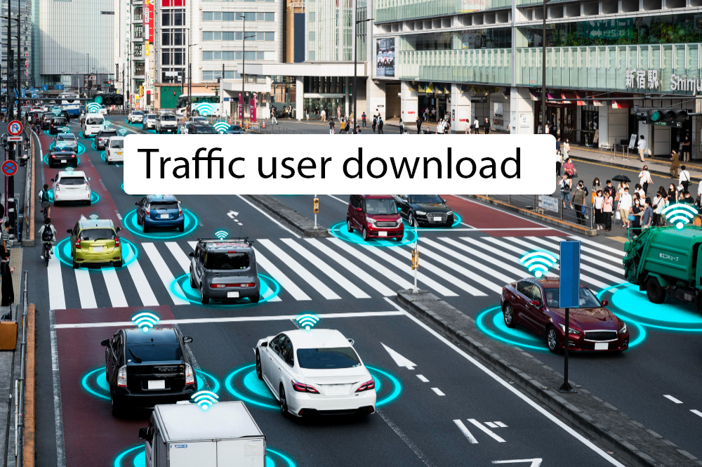 Traffic user download